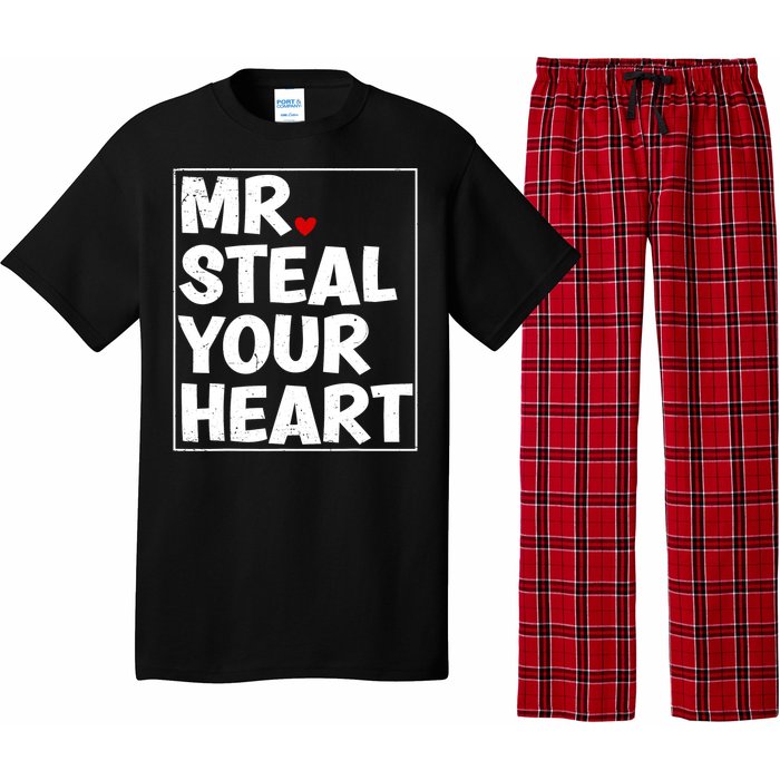 Funny Mr Steal Your Heart Valentines Day Pajama Set