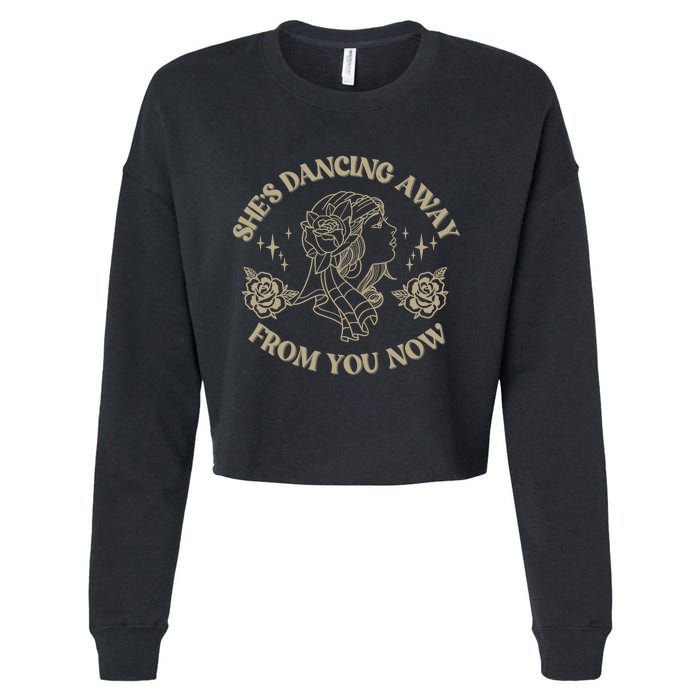 F.L.E.E.T.W.O.O.D Mac Song Gypsy Inspired Cropped Pullover Crew