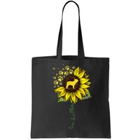 Frenchie Mom Sunflower French Bulldog Lover Gifts Dog Mama Tote Bag