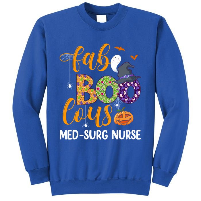 Faboolous Med Surg Nurse Halloween Fabulous Nurse Costume Gift Sweatshirt