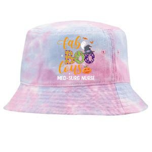 Faboolous Med Surg Nurse Halloween Fabulous Nurse Costume Gift Tie-Dyed Bucket Hat