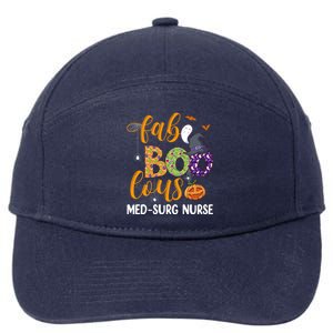 Faboolous Med Surg Nurse Halloween Fabulous Nurse Costume Gift 7-Panel Snapback Hat