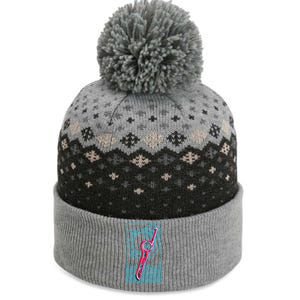 Futuristic Monado Sword The Baniff Cuffed Pom Beanie