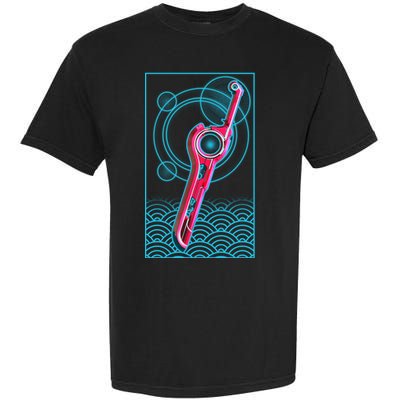 Futuristic Monado Sword Garment-Dyed Heavyweight T-Shirt