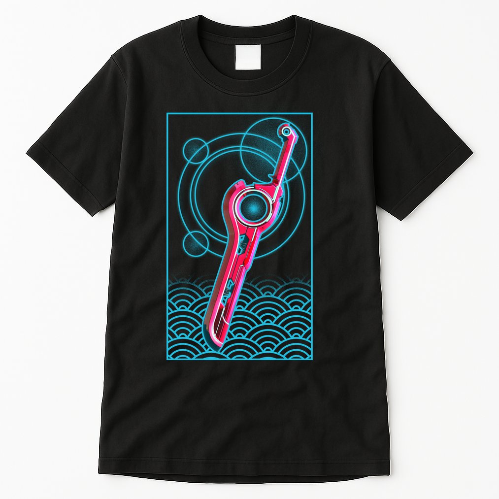 Futuristic Monado Sword Tall T-Shirt