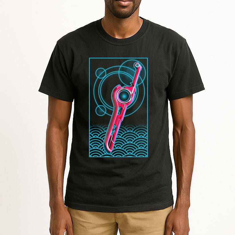Futuristic Monado Sword Tall T-Shirt