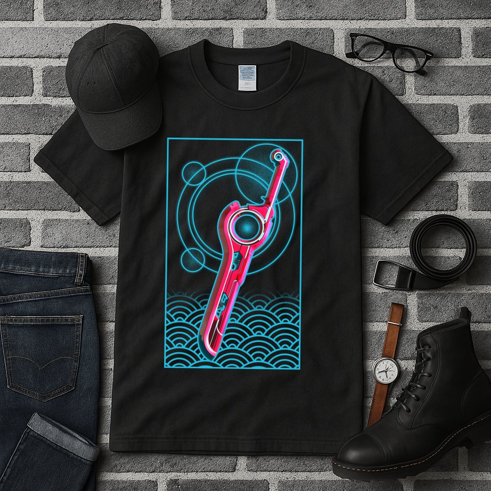 Futuristic Monado Sword Tall T-Shirt