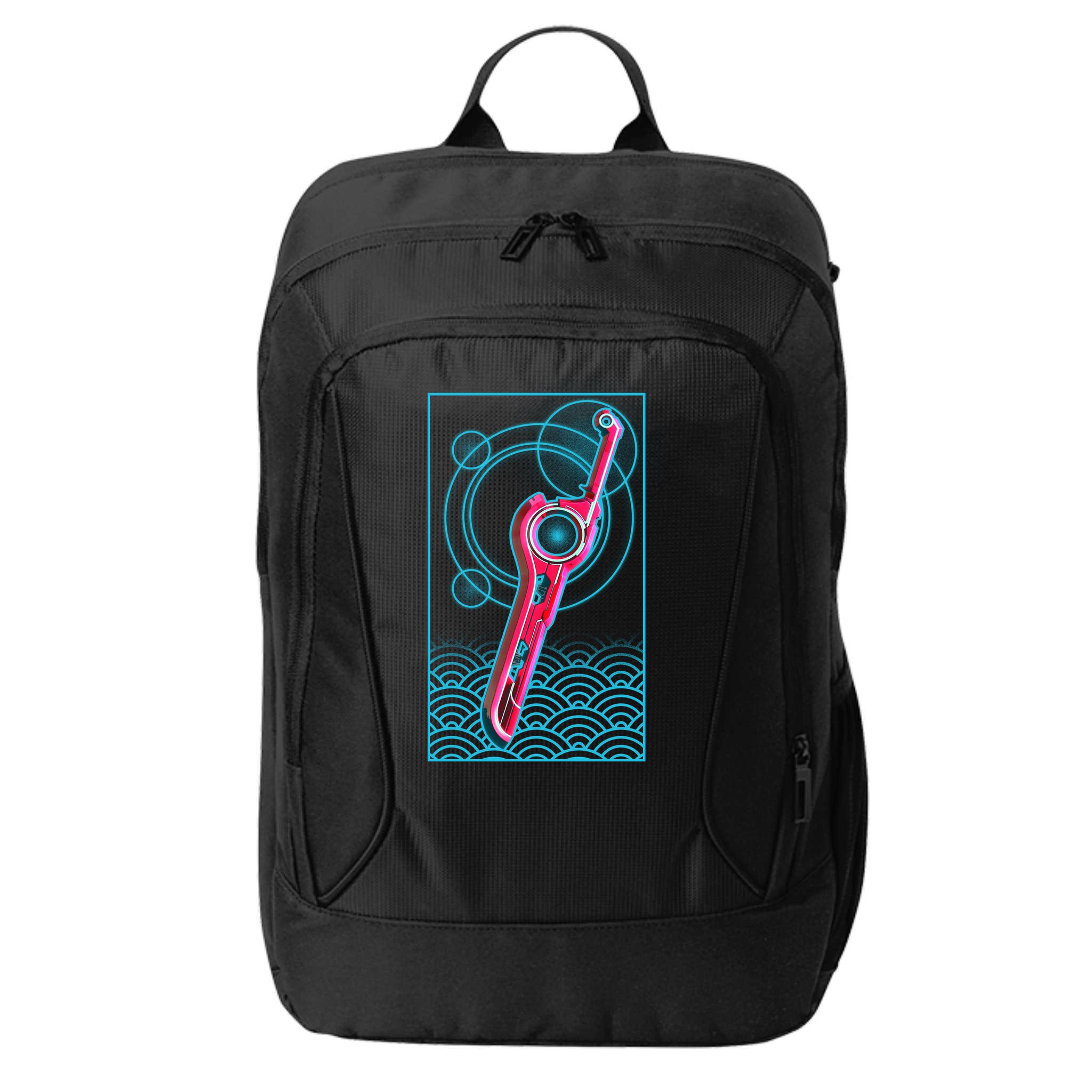 Futuristic Monado Sword City Backpack
