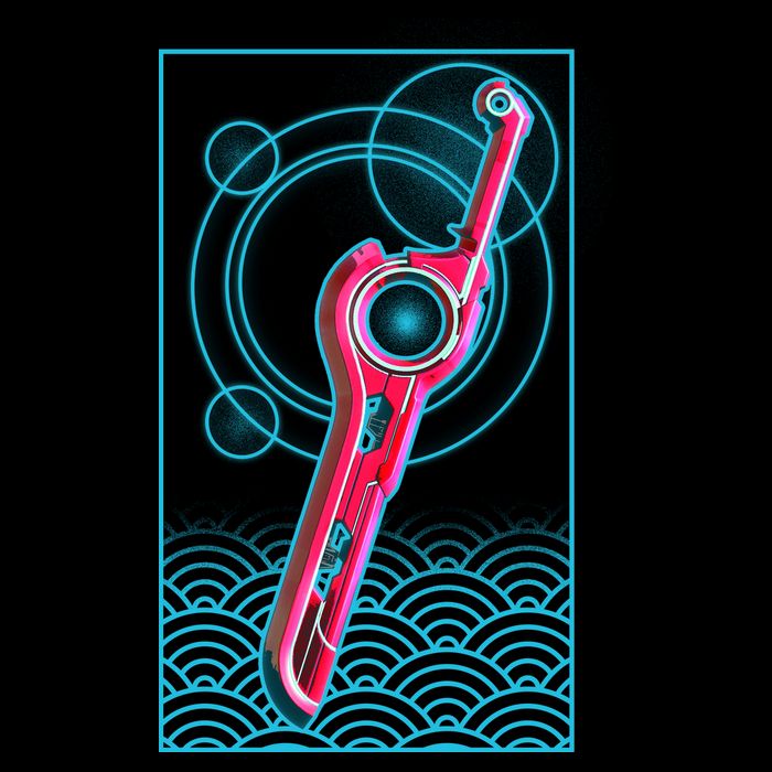 Futuristic Monado Sword Toddler T-Shirt