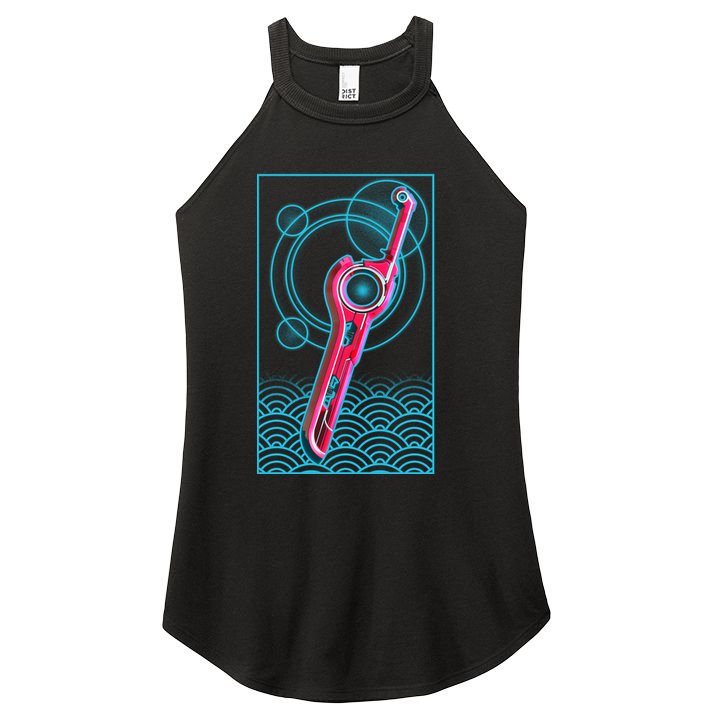 Futuristic Monado Sword Women's Perfect Tri Rocker Tank