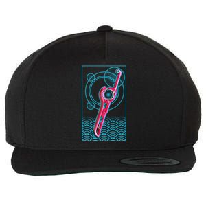 Futuristic Monado Sword Wool Snapback Cap