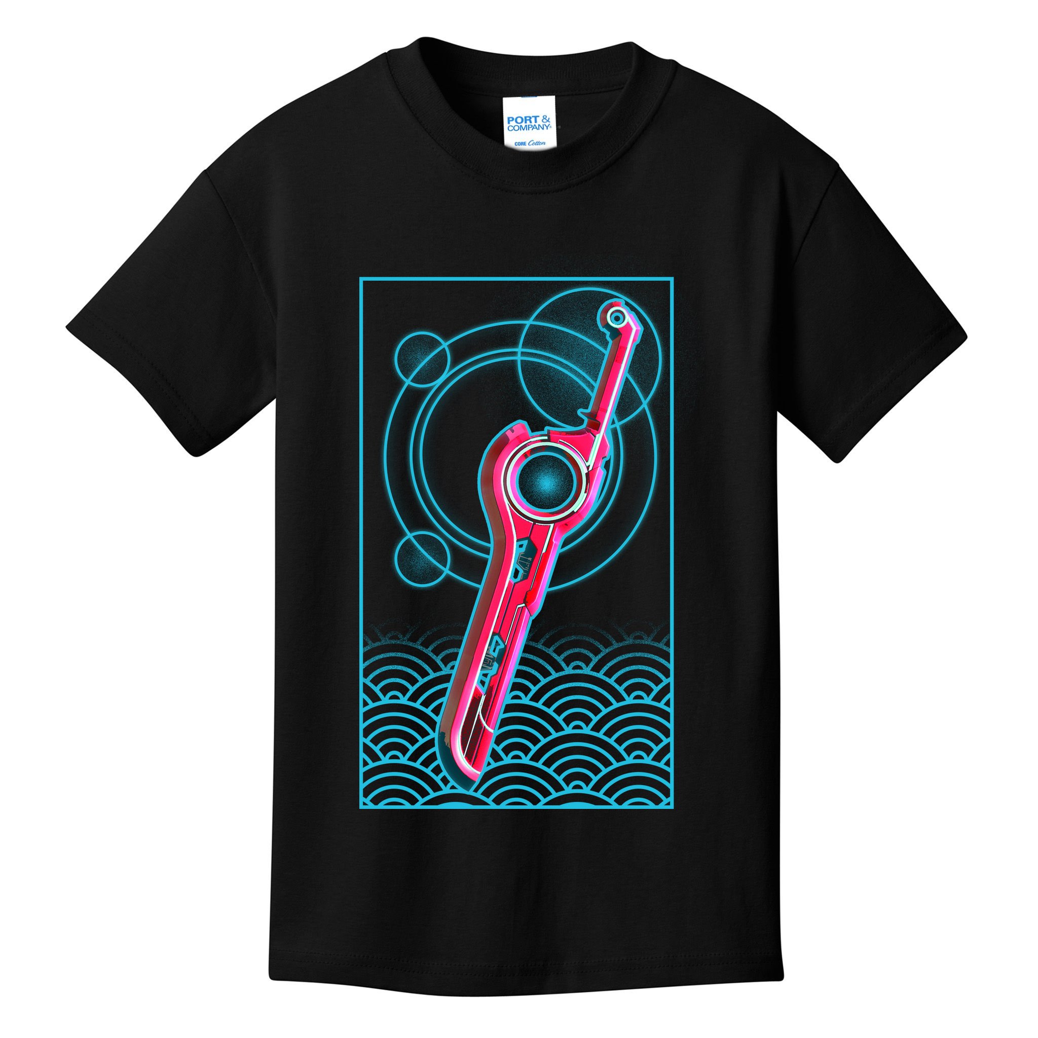 Futuristic Monado Sword Kids T-Shirt