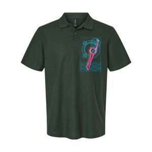 Futuristic Monado Sword Softstyle Adult Sport Polo