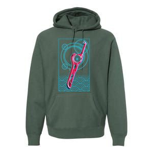 Futuristic Monado Sword Premium Hoodie