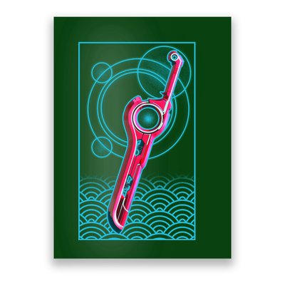 Futuristic Monado Sword Poster