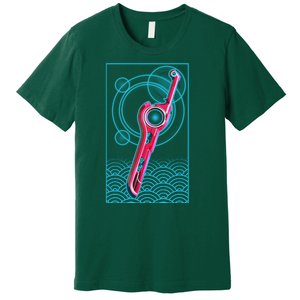 Futuristic Monado Sword Premium T-Shirt