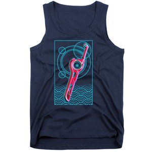 Futuristic Monado Sword Tank Top