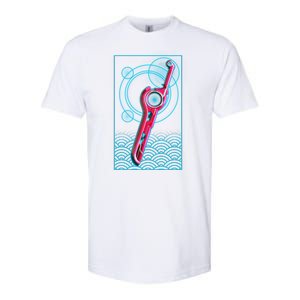 Futuristic Monado Sword Softstyle CVC T-Shirt