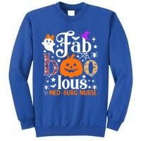 Faboolous Med Surg Nurse Great Gift Halloween Spooky Nursing Gift Sweatshirt