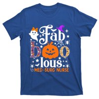 Faboolous Med Surg Nurse Great Gift Halloween Spooky Nursing Gift T-Shirt