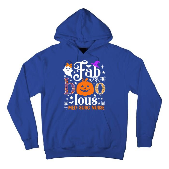 Faboolous Med Surg Nurse Great Gift Halloween Spooky Nursing Gift Tall Hoodie