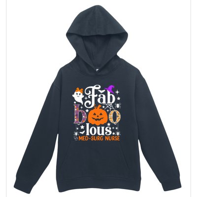 Faboolous Med Surg Nurse Great Gift Halloween Spooky Nursing Gift Urban Pullover Hoodie