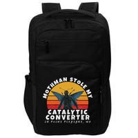 Funny Mothman Stole My Catalytic Converter Mothman Cryptid Impact Tech Backpack