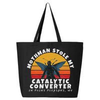 Funny Mothman Stole My Catalytic Converter Mothman Cryptid 25L Jumbo Tote