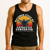 Funny Mothman Stole My Catalytic Converter Mothman Cryptid Tank Top