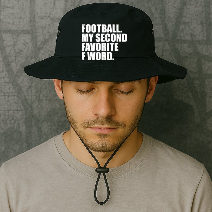 Football My Second Favorite F Word Bucket Hat