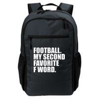 Football My Second Favorite F Word Backpack