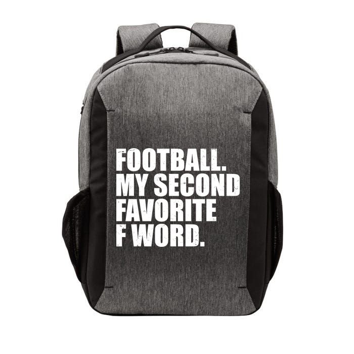 Football My Second Favorite F Word Vector Backpack
