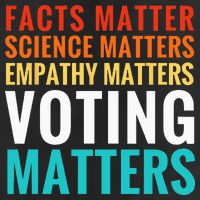 Facts Matter Science Matters Voting Matters Liberal Democrat Cool Comfort Performance Bucket Hat