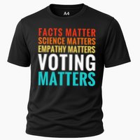 Facts Matter Science Matters Voting Matters Liberal Democrat Performance Shirt