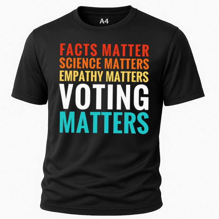 Facts Matter Science Matters Voting Matters Liberal Democrat Performance Shirt