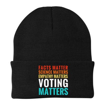 Facts Matter Science Matters Voting Matters Liberal Democrat Beanie