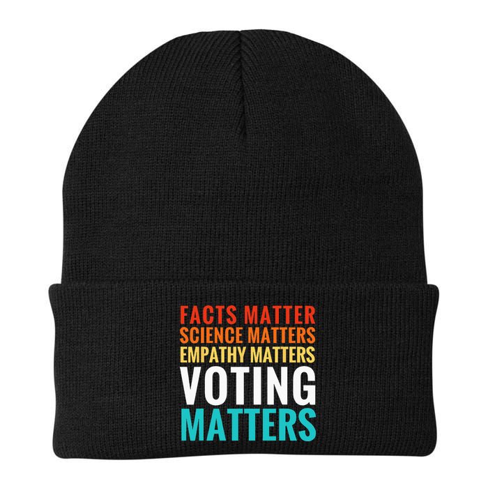 Facts Matter Science Matters Voting Matters Liberal Democrat Beanie