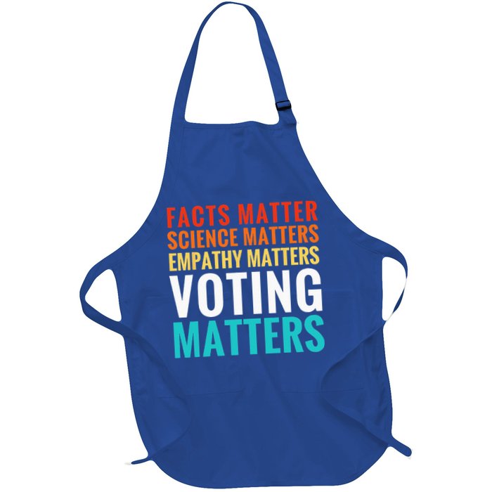 Facts Matter Science Matters Voting Matters Liberal Democrat Apron