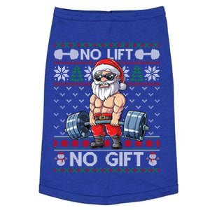 Funny Muscle Santa Lifting Christmas Ugly Christmas Sweater Meaningful Gift Doggie Tank