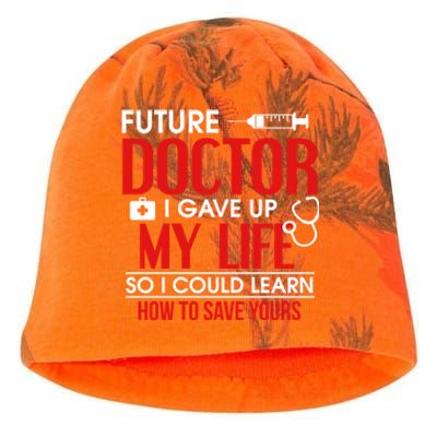 Funny Medical Student Design For Future Doctors And Physicians Gift Kati - Camo Knit Beanie