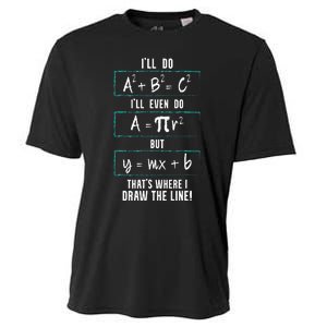 Funny math saying equation math joke Cooling Performance Crew T-Shirt