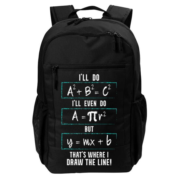 Funny math saying equation math joke Daily Commute Backpack