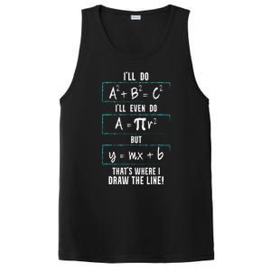 Funny math saying equation math joke PosiCharge Competitor Tank