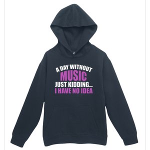 Funny Music Slogan Music Lover Funny Quotes Music Sayings Urban Pullover Hoodie