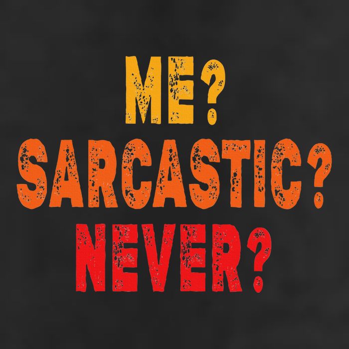 Funny Me Sarcastic Never Funny Sarcasm Gift Adult Drive Performance Visor