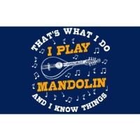 Funny Mandolin Saying Gift Folk Music Bluegrass Bumper Sticker