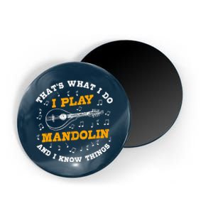 Funny Mandolin Saying Gift Folk Music Bluegrass Magnet