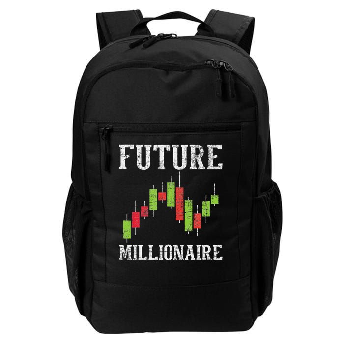 Future Millionaire Stock Exchange Day Trader Day Trading Daily Commute Backpack