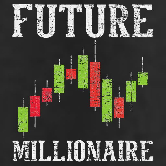 Future Millionaire Stock Exchange Day Trader Day Trading Knit Cap Winter Beanie