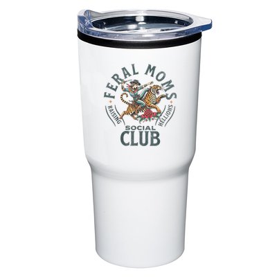 Feral Moms Social Club Trendy Mom Apparel Tumbler
